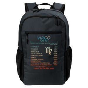 Funny Virgo Virgo Zodiac Sign Astrology Facts Funny Gift Daily Commute Backpack