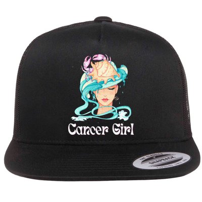 Female Veteran With Three Sides Women Veteran Mother Grandma Flatbill Hat