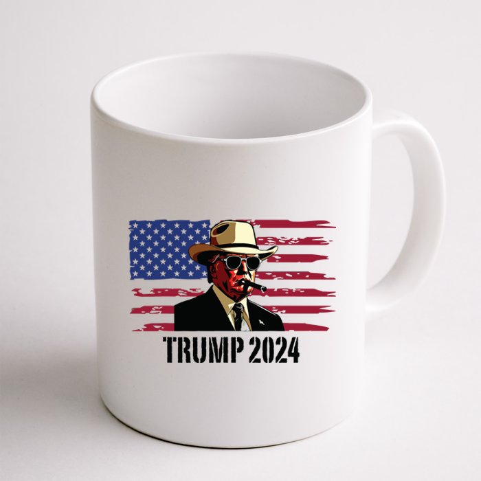 Funny Vintage Western Trump Cowboy Trump Daddy Coffee Mug