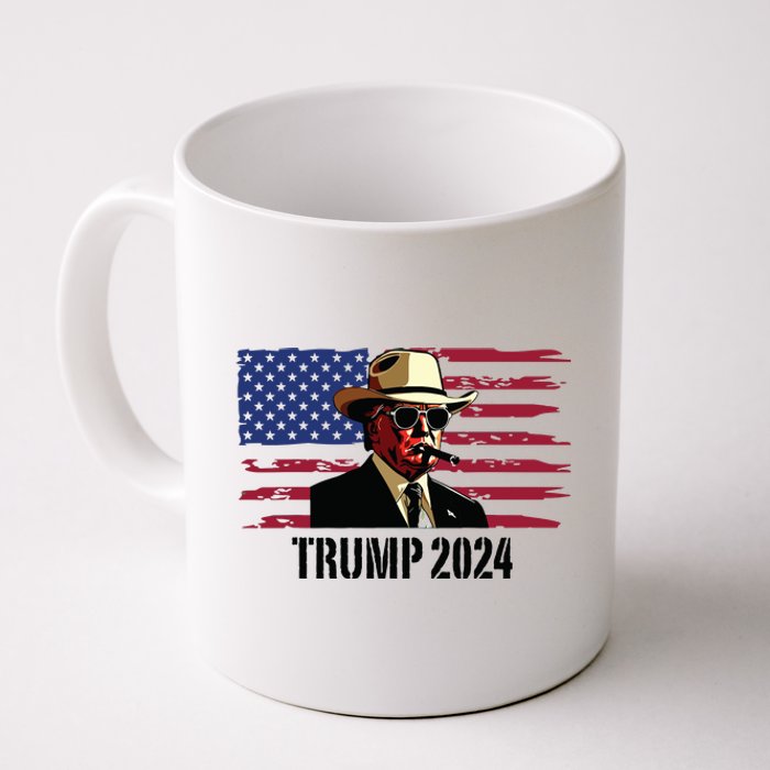 Funny Vintage Western Trump Cowboy Trump Daddy Coffee Mug