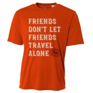 Friendcation Vacation With Friends Friends Trip Meaningful Gift Cooling Performance Crew T-Shirt