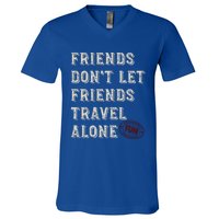 Friendcation Vacation With Friends Friends Trip Meaningful Gift V-Neck T-Shirt