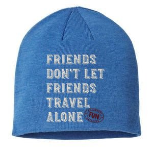 Friendcation Vacation With Friends Friends Trip Meaningful Gift Sustainable Beanie