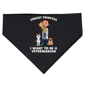 Future Veterinarian Women Doctor To Be Vet Assistant USA-Made Doggie Bandana