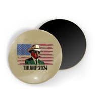 Funny Vintage Western Trump Cow Trump Daddy Magnet