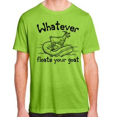 Funny Vintage Whatever Floats Your Goat Adult ChromaSoft Performance T-Shirt