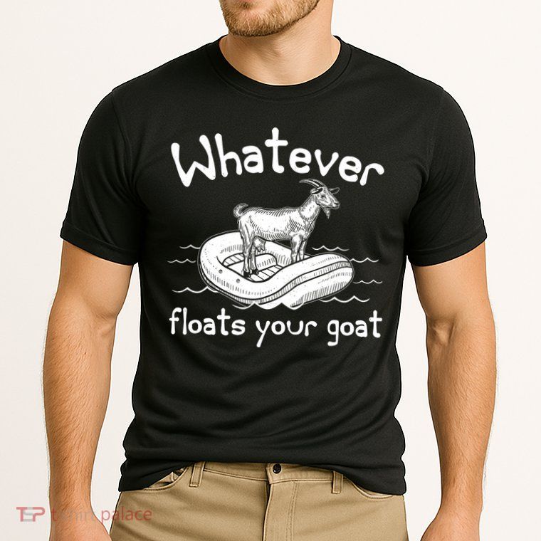 Funny Vintage Whatever Floats Your Goat Performance Shirt