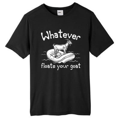 Funny Vintage Whatever Floats Your Goat Tall Fusion ChromaSoft Performance T-Shirt