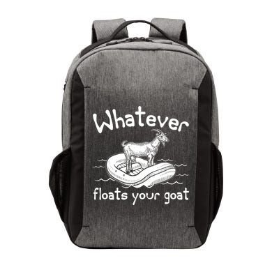 Funny Vintage Whatever Floats Your Goat Vector Backpack