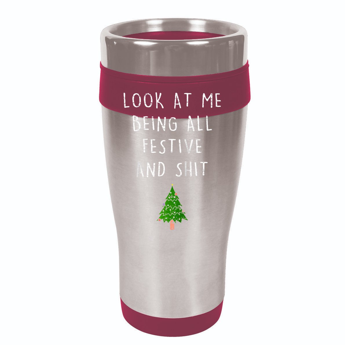 Funny Vintage Xmas Look At Me Being All Festive And Raglan Baseball Flat Bill Trucker Hat
