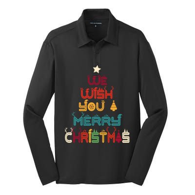 Funny Vintage Xmas Costume Boy Girl Pajamas Tees Funny Gift Silk Touch Performance Long Sleeve Polo