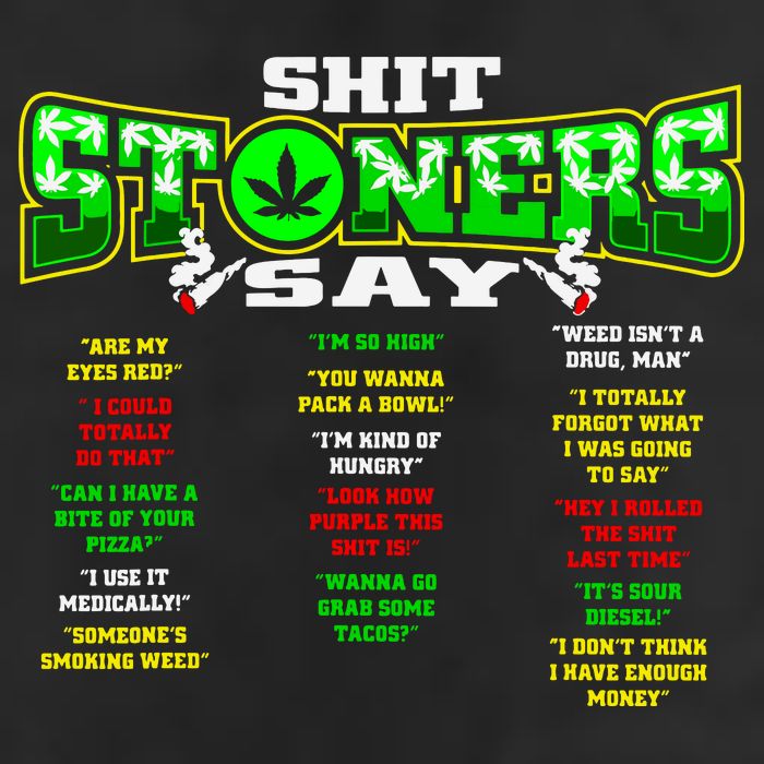 Funny Weed 420 Pot Smoker Stoner Humor Cannabis Gift Beanie