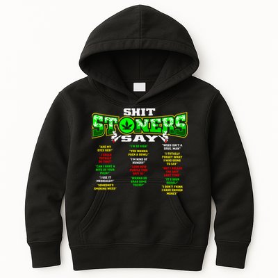 Funny Weed 420 Pot Smoker Stoner Humor Cannabis Gift Kids Hoodie