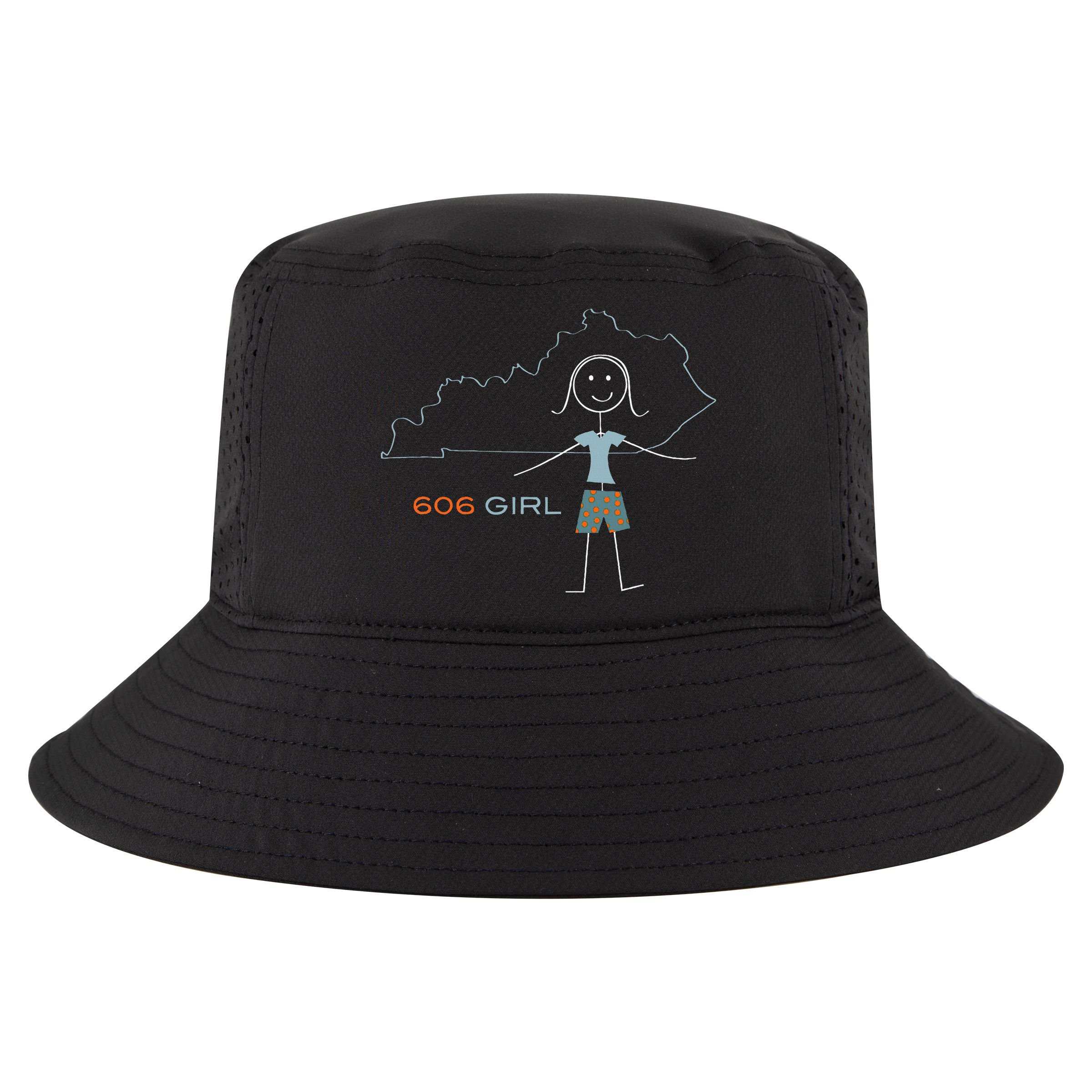 Funny Wos 606 Area Code Ky Kentucky Souvenir Cool Comfort Performance Bucket Hat