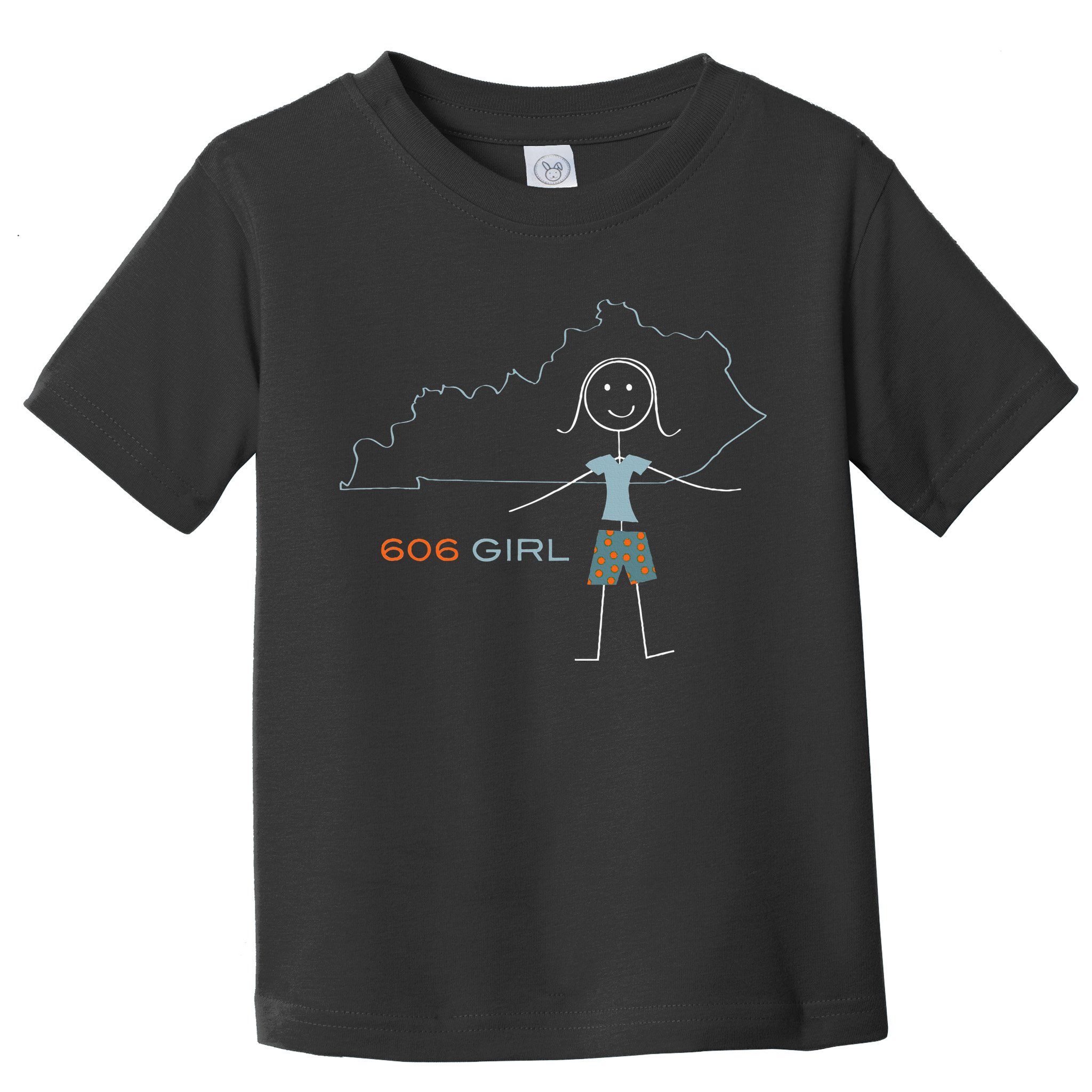Funny Wos 606 Area Code Ky Kentucky Souvenir Toddler T-Shirt