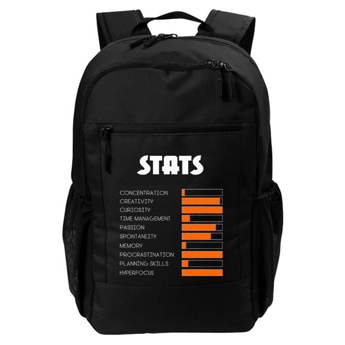 For With Adhd Stats Neurodiversity Awareness Backpack