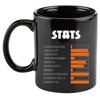 For With Adhd Stats Neurodiversity Awareness 11oz C Handle Ceramic Mug