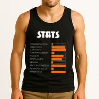For With Adhd Stats Neurodiversity Awareness Tank Top