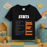 For With Adhd Stats Neurodiversity Awareness Toddler T-Shirt