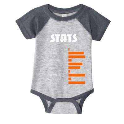 For With Adhd Stats Neurodiversity Awareness Infant Baby Jersey Bodysuit