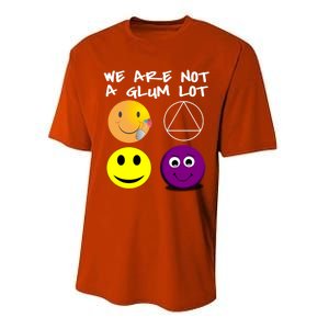 Funny We Are Not A Glum Lot Alcoholics Anonymous Recovery Cool Gift Performance Sprint T-Shirt