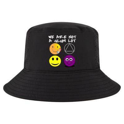 Funny We Are Not A Glum Lot Alcoholics Anonymous Recovery Cool Gift Cool Comfort Performance Bucket Hat