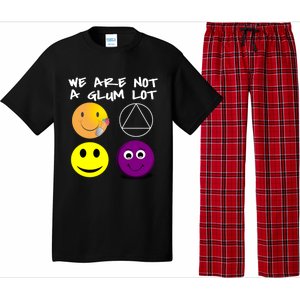 Funny We Are Not A Glum Lot Alcoholics Anonymous Recovery Cool Gift Pajama Set