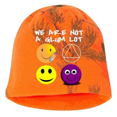 Funny We Are Not A Glum Lot Alcoholics Anonymous Recovery Cool Gift Kati - Camo Knit Beanie