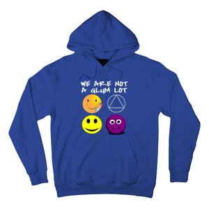 Funny We Are Not A Glum Lot Alcoholics Anonymous Recovery Cool Gift Hoodie