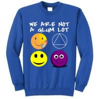 Funny We Are Not A Glum Lot Alcoholics Anonymous Recovery Cool Gift Sweatshirt