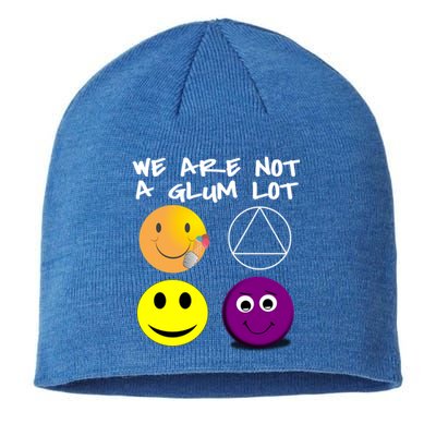 Funny We Are Not A Glum Lot Alcoholics Anonymous Recovery Cool Gift Sustainable Beanie