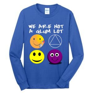 Funny We Are Not A Glum Lot Alcoholics Anonymous Recovery Cool Gift Tall Long Sleeve T-Shirt