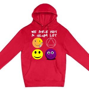 Funny We Are Not A Glum Lot Alcoholics Anonymous Recovery Cool Gift Premium Pullover Hoodie