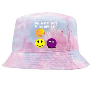 Funny We Are Not A Glum Lot Alcoholics Anonymous Recovery Cool Gift Tie-Dyed Bucket Hat