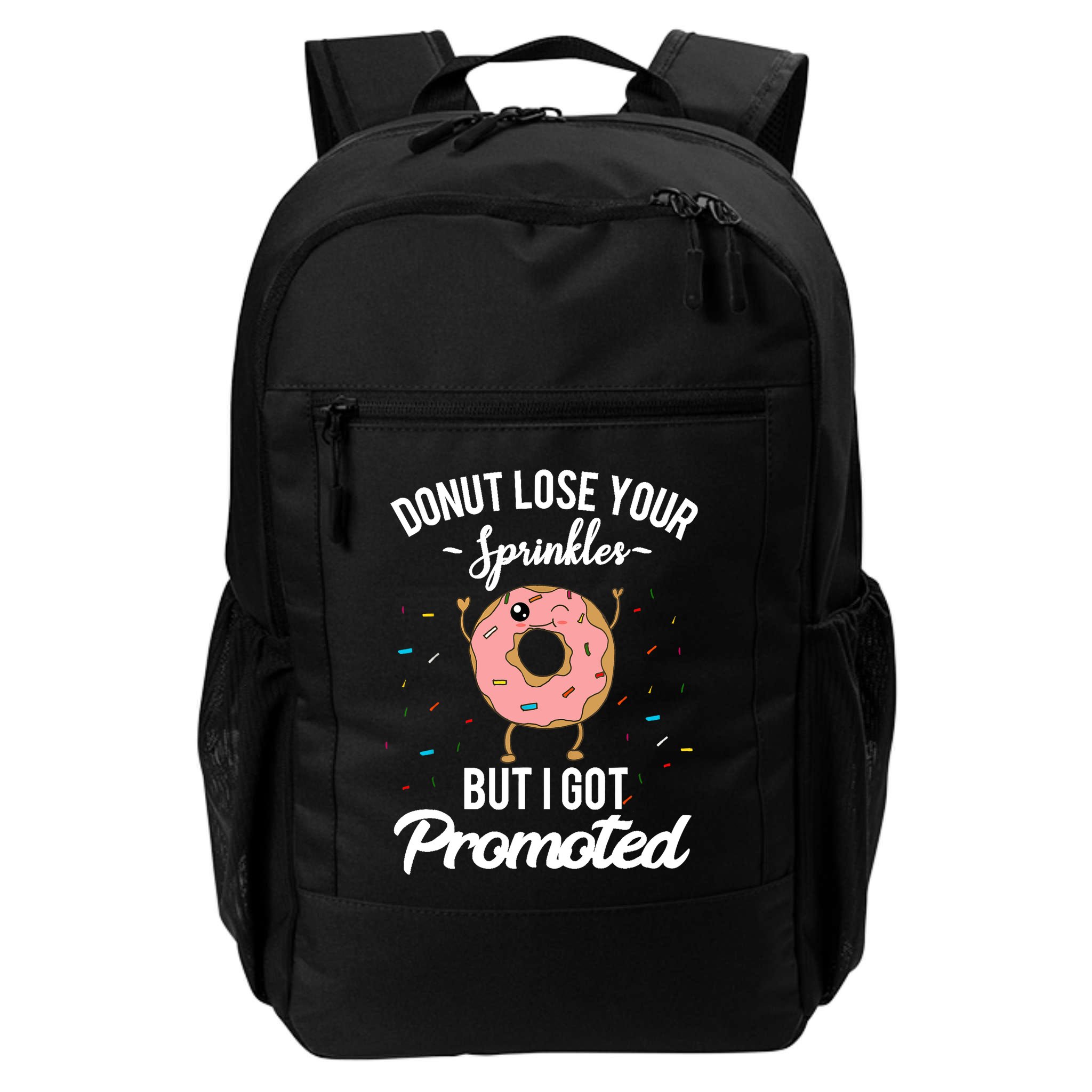 Funny Worker Appreciation I Got Promoted Job Promotion Backpack