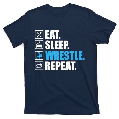 Funny Wrestling Art For Wrestle Athlete Wrestling T-Shirt