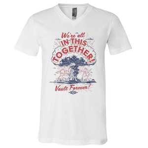 Fallout WeRe All In This Together V-Neck T-Shirt