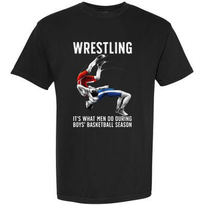 Funny Wrestling Art For Wrestling Athlete Garment-Dyed Heavyweight T-Shirt