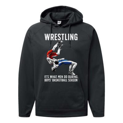 Funny Wrestling Art For Wrestling Athlete Performance Fleece Hoodie