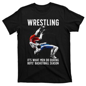 Funny Wrestling Art For Wrestling Athlete T-Shirt