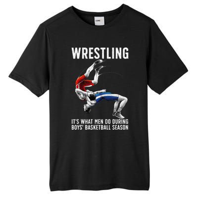 Funny Wrestling Art For Wrestling Athlete Tall Fusion ChromaSoft Performance T-Shirt