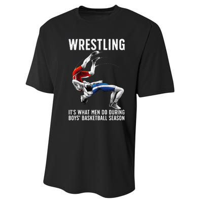 Funny Wrestling Art For Wrestling Athlete Performance Sprint T-Shirt