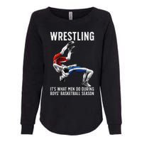 Funny Wrestling Art For Wrestling Athlete Womens California Wash Sweatshirt