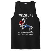 Funny Wrestling Art For Wrestling Athlete PosiCharge Competitor Tank