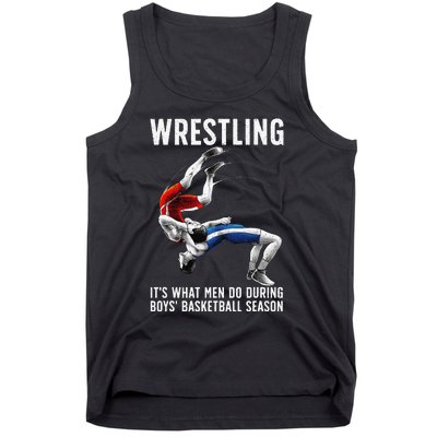 Funny Wrestling Art For Wrestling Athlete Tank Top