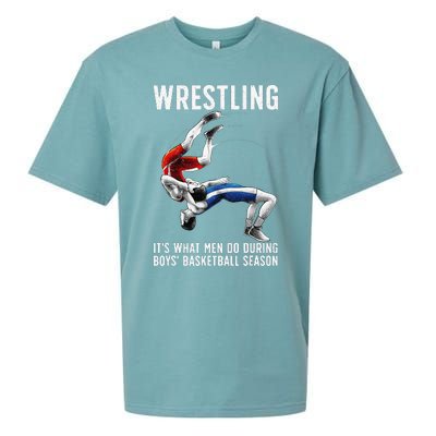 Funny Wrestling Art For Wrestling Athlete Sueded Cloud Jersey T-Shirt