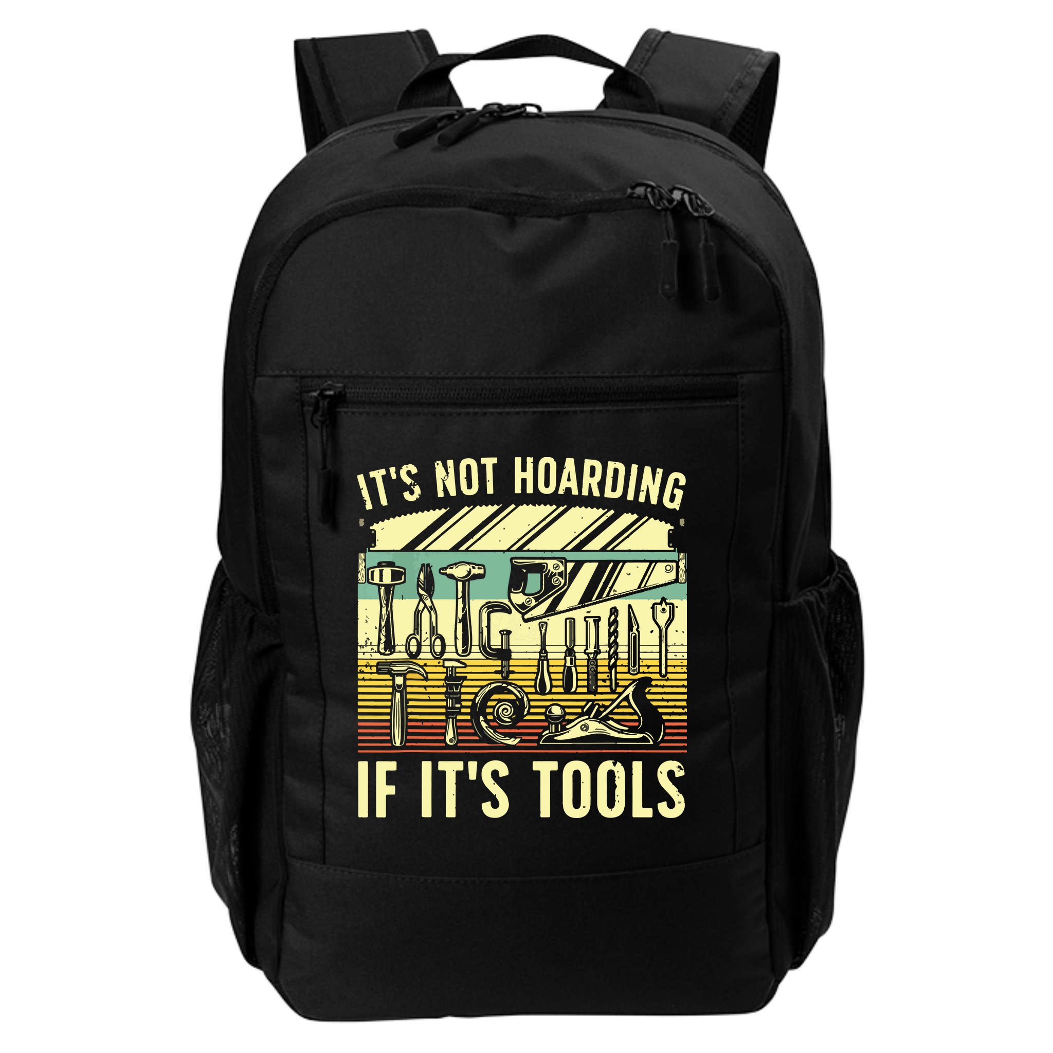 Funny Woodworker Art For Men Carpenter Wood Working Tools Backpack