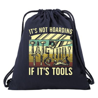 Funny Woodworker Art For Men Carpenter Wood Working Tools Drawstring Bag