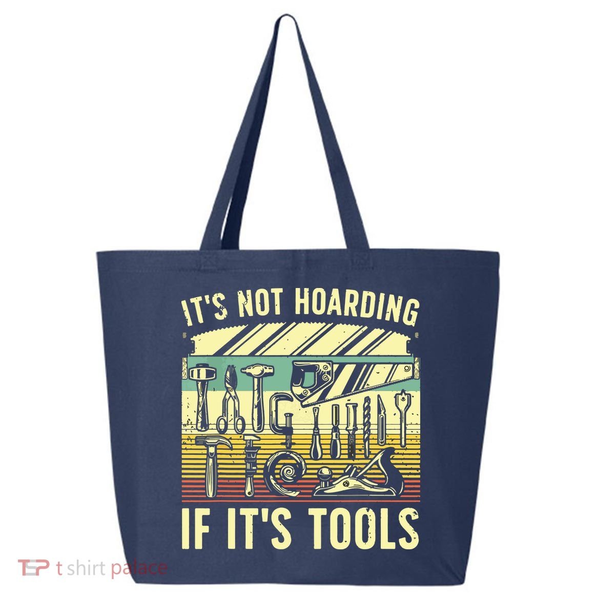 Funny Woodworker Art For Men Carpenter Wood Working Tools 25L Jumbo Tote