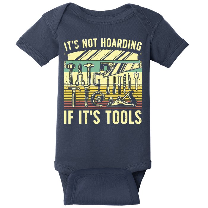 Funny Woodworker Art For Men Carpenter Wood Working Tools Baby Bodysuit